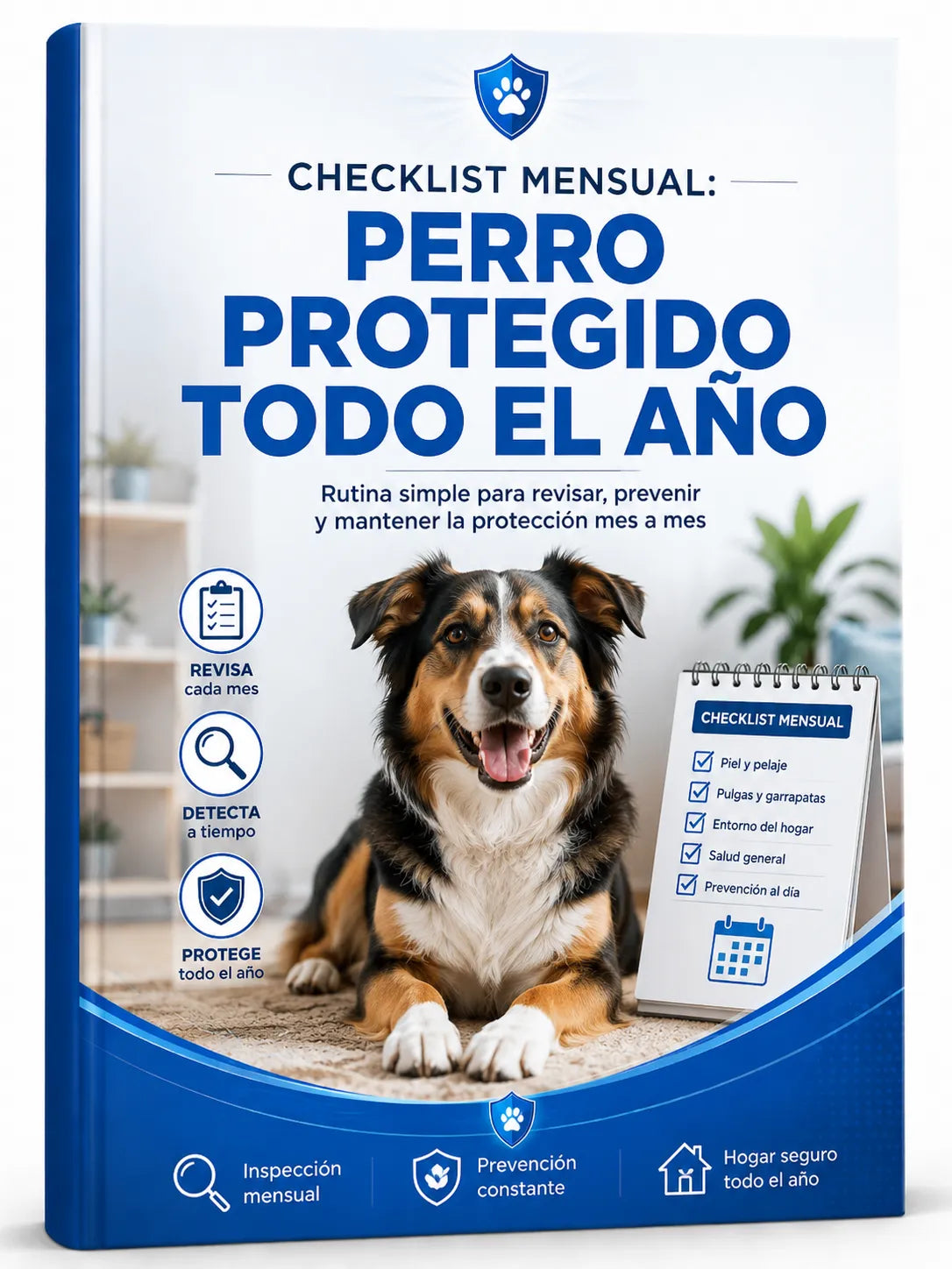 Ebook: Checklist mensual: perro protegido todo el año