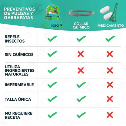 Acoraza: Protege a tu michi de pulgas por 12 meses sin envenenar su sangre