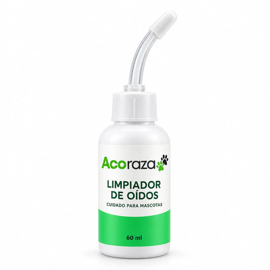 Liquido limpiador de oídos para perros y gatos - Formula sin olor